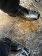 картинка 1 прикреплена к отзыву Timeless Style for the Modern Gentleman: GM GOLAIMAN Classic Loafer Business Men's Shoes от Jackquell Cash