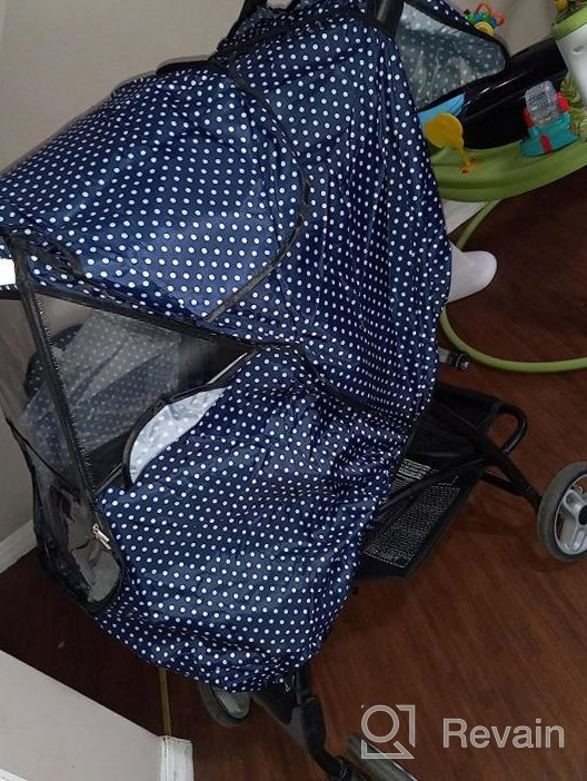 img 1 attached to Protect Your Baby From The Elements With Our Stroller Rain Cover - Waterproof And Easy To Install Universal Accessory For Rain, Wind, And Snow review by Jeremy Romero