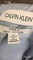 картинка 1 прикреплена к отзыву Calvin Klein 👔 Herringbone Sleeve Men's Dress Clothing от Jeff Long