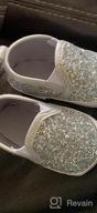 img 1 attached to Glittering Baby Moccasins: Soft Sole Shoes For Your Little Ones - Ideal For 0-18 Months Baby Boys And Girls review by Michael Burdette