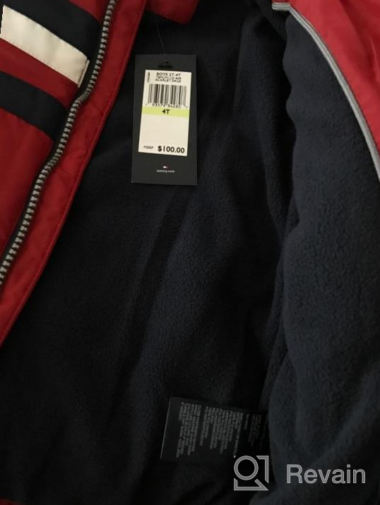 img 1 attached to Tommy Hilfiger Bright Medium Boys' Jacket in Jackets & Coats review by Eric Timbeross