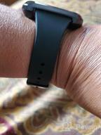 img 1 attached to Versa Smart Watch Replacement Band - Slim Silicone Wrist Strap Compatible With Fitbit Versa 2/Versa/Lite/Special Edition(SE) - Stylish Accessory For Women, Men, And Girls - Hamile Bands review by Brandon Hayes