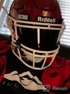 картинка 1 прикреплена к отзыву Professional Tinted Football Helmet Visor - Nxtrnd VZR1 Shield For Youth & Adult Helmets With Visor Clips, Decal Pack, And Microfiber Bag Included от Sean Moran