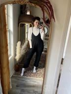 img 1 attached to Womens Oversized Sleeveless Jumpsuit With Pockets - Spaghetti Strap Wide Leg One Piece Romper By Nirovien review by Anthony Boylan