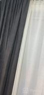 картинка 1 прикреплена к отзыву 🏠 Linen Curtains Natural Linen Blended Rod Pocket Panels: Light Reducing Privacy Drapes for Living Room and Bedroom - Energy Saving Window Treatments (2 Panels, Angora, 52" W x 84" L) от Zac Pewitt