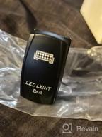 img 1 attached to GOOACC LED Light Bar Rocker Switch With Blue Jumper Wires Set: Ideal For Jeep, Boat, And Trucks - 2 Years Warranty! review by Bryan Cavalcante