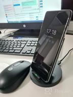 img 2 attached to Wireless Charger Xiaomi Mi 20W Wireless Charging Stand, Black review by Lee Hoon ᠌