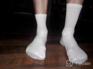 img 1 attached to Men'S And Women'S Cotton Crew Socks Bulk Pack Of 24 - Casual Sports Sock review by Tony Dago