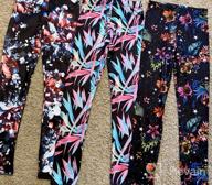 img 1 attached to High-quality Multipack Leggings: Lightweight, Athletic, and Comfortable Girls' Clothing review by Christine Allen