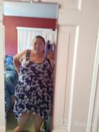 img 1 attached to DANIFY Plus Size Swim Dress: Flattering Tummy Control And Retro Style For Ultimate Beach Confidence review by Sanny Hoffman