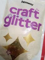 img 1 attached to Hemway Ultrafine Iridescent 100G Craft Glitter For Tumblers, Resin, And Scrapbook - Mother Of Pearl Glitter Flakes For Stunning Arts And Halloween Decorations review by Robin Wilson