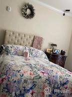 картинка 1 прикреплена к отзыву 🌿 Travan 3-Piece Quilt Set: Floral Printed Oversized Bedding, King Size, Green Vine от Paul Beach