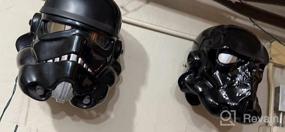 img 8 attached to Черный 3-х комплектный настенный держатель для шлема с крючками для мотоциклетных аксессуаров, пальто, шапок и кепок - TIHOOD
