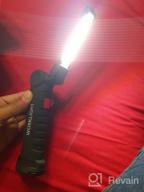 img 1 attached to Rechargeable LED Work Light With Magnetic Base: Perfect For Mechanics, Car Repair, Home & Garage review by Adam Gardner