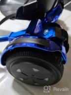 img 1 attached to Experience The Ultimate Riding Adventure: EVERCROSS Self-Balancing Hoverboard With Seat Attachment, Bluetooth Speaker & LED Lights For Kids review by Ronny Goodman