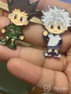 img 1 attached to Hunter X Hunter Gon and Kirua Anime Enamel Pin Set - Multicolor, 3 review by Star Bell