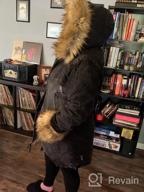 img 1 attached to Warm And Stylish Aofur Women'S Hooded Parka Jackets With Faux Fur Lining For Winter Outfits review by Alan Brewer