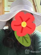 картинка 1 прикреплена к отзыву Summer Sun Protection Straw Hat For Women - Wide Brim Foldable Floppy Beach Cap With UV Shielding от Robert Hines