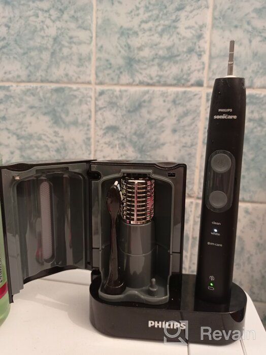 img 2 attached to Audio toothbrush Philips Sonicare ProtectiveClean 5100 HX6850/57, black review by Stanislaw Kalinowski ᠌