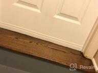 img 1 attached to Efficiently Seal Your Doors With Fowong Under Door Sweep - 2 Inch Width X 39 Inch Length - Brown review by Tim Beckett