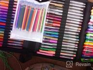img 1 attached to Complete Set Of 120 Artist Gel Pens With 28 Glitter, 12 Metallic, 11 Pastel And 9 Neon Colors, Including 60 Refills And Coloring Book For Effortless Artwork Creation review by Joseph Brendemuehl