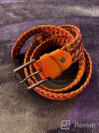 img 1 attached to Upgrade Your Casual Style With CHAOREN Braided Leather Belt For Men - Perfect Gift For Him! review by Deon Sweeney