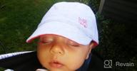 img 1 attached to Reversible Infant Baseball Cap With Shell Embroidery - Keepersheep Cotton Sun Hat For Babies review by Melissa Thomas