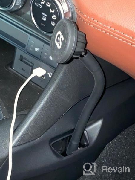 img 1 attached to Hands-Free Cup Holder Mount: CravenSpeed Gemini Phone Mount For Mazda MX-5 Miata ND (2016-2021) Enhancing Your Driving Experience review by Christopher Scales