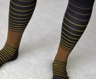 img 1 attached to 🧦 SuMade Compression Socks for Women - Best Graduated Athletic, Medical, Travel, Running, and Nursing Socks (15-20mmHg) review by Matt Norwood