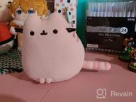 img 1 attached to 6" GUND Squisheen Mint Green Plush Stuffed Animal - Squishy Pusheen Sitting Pet Pose! review by Holly Bryant