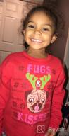 img 1 attached to Hanes Girls' Christmas 🎄 Sweater - Festively Fun and Stylish review by Justin Kautzman