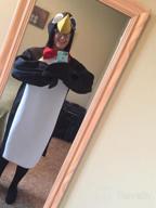 img 1 attached to Men'S Black Lightweight Rasta Penguin Costume By Imposta review by Thunder Ballman