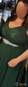 img 5 attached to Sisjuly Rhinestone Crystal Wedding Belt - Perfect For Prom, Party, And Evening Dresses