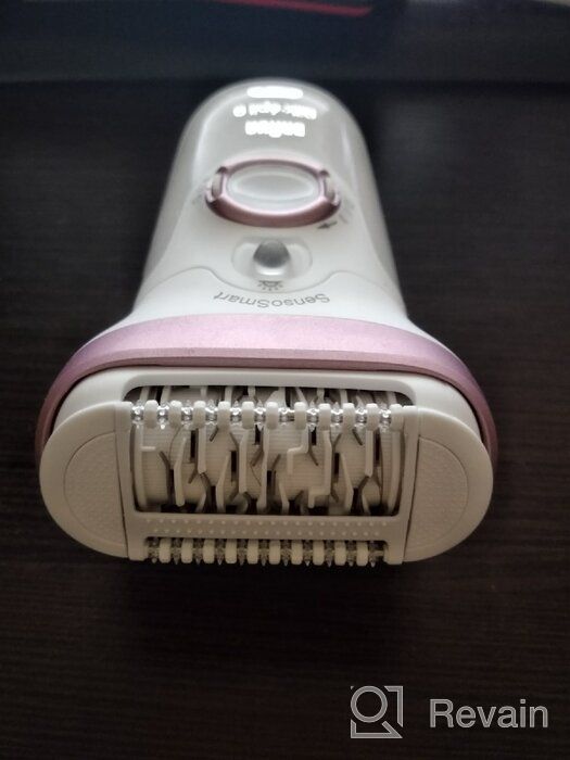 img 1 attached to 🧖 Braun 9-720 Silk-epil 9 SensoSmart Epilator - Complete Hair Removal Solution in White review by Ada Nowakowska ᠌