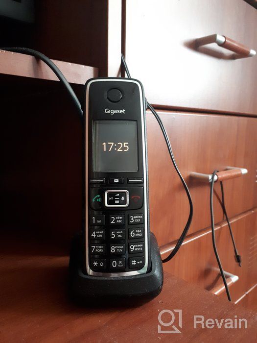 img 1 attached to Gigaset C530 IP Duo – Cordless VoIP Phone with Additional Handset and Intercom Function for Small Businesses or Home - Supports Landline and IP (Black, Pack of 2) review by Agata Sikora ᠌