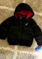img 1 attached to Nautica Boys' Bubble Storm Cuffs Large Clothing: Ideal Jackets & Coats for Trendy Tots review by Michael Hawkins