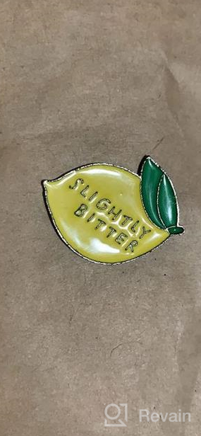 img 1 attached to 🍋 Lively Lemon Enamel Pins: A Vibrant Touch for Backpacks, Clothing, Hats, & Jackets review by Angel Packer