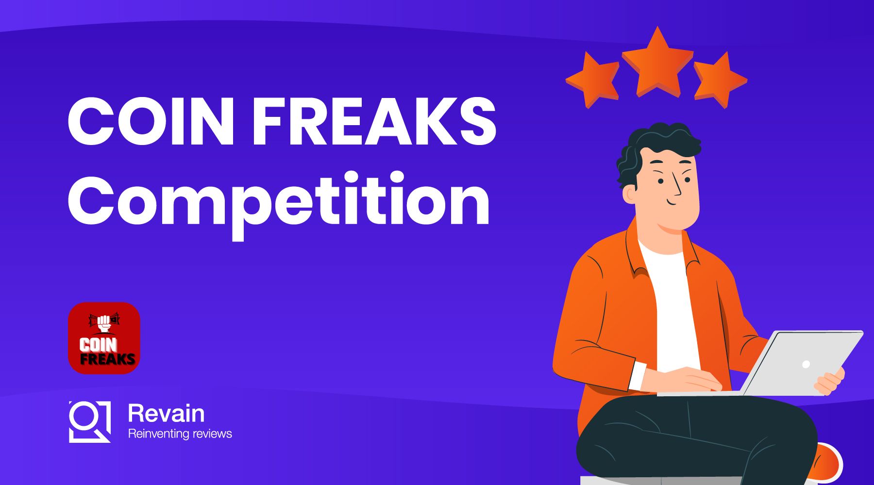 Revain and Coin Freaks review competition has already started!