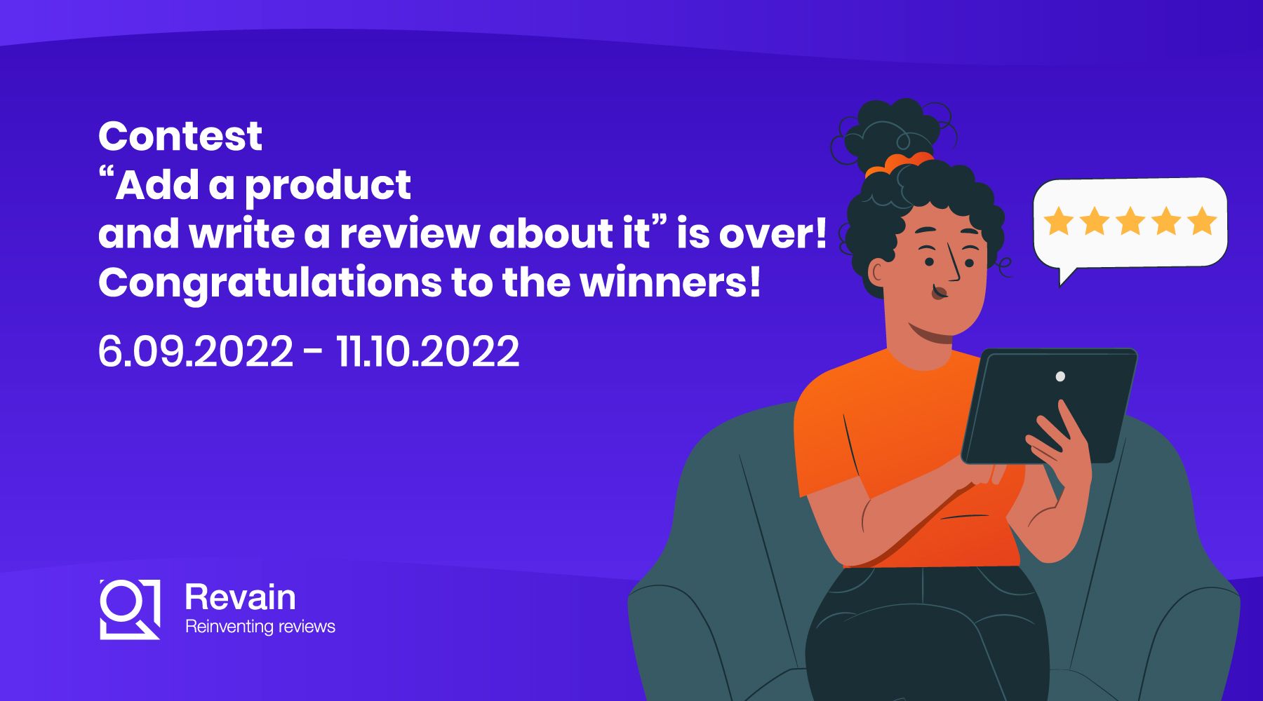Сontest "Add a product and write a review about it" is over!
