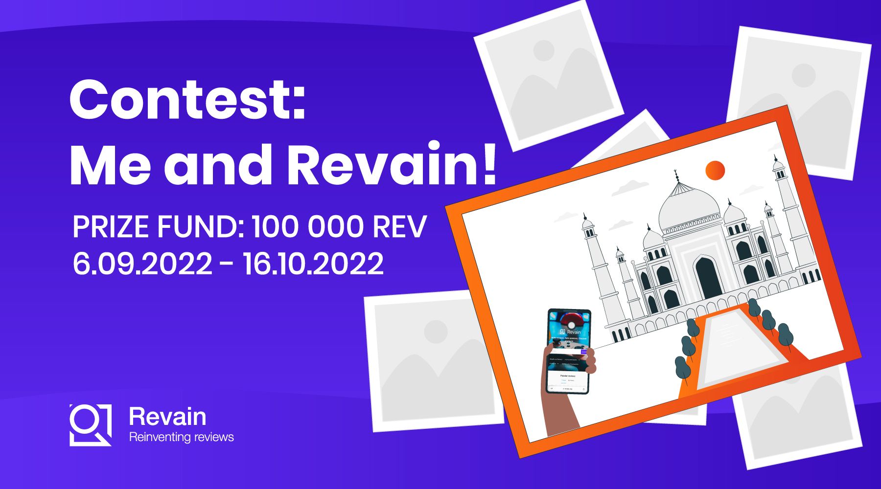 Article Me and Revain: photo contest!