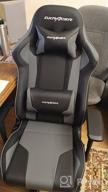 img 2 attached to Gaming chair DXRacer King OH/KS06, upholstery: imitation leather, color: black review by Wiktor Niekrasz ᠌