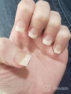 img 1 attached to 500 Clear French Style Artificial Nails - Half Tips With Box By Yimart® review by Lynn Martinez