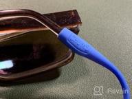 img 1 attached to Chums Slim Retainer - Adjustable Thin Silicone Unisex Eyewear Keeper review by Billy Danaher