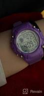 img 1 attached to Stay on Schedule with AZLAND 3 Alarms Kids Sports Wristwatch - Waterproof Digital Watches for Boys and Girls review by Richard Ahmar