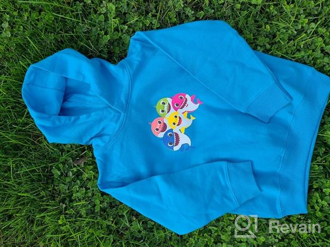 img 1 attached to 👦 Clementine Apparel Little Toddler Unisex Soft Fleece Pullover Hooded Sweatshirt: Perfect for Girls and Boys review by Katie Johnson