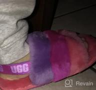 картинка 1 прикреплена к отзыву 🌈 Красочные детские тапочки UGG для девочек и ботинки для мальчиков в дизайне фиолетовой радуги от Jeff Shapiro