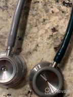 img 1 attached to Black ADC Adscope 603BK: Premium Stainless Steel Clinician Stethoscope With Tunable AFD Technology And Improved SEO, Product Code 3001697 review by Jacob Fish