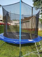 img 1 attached to Kids Trampoline With Enclosure Net, Ladder & Safe Bounce - ASTM And CPSIA Approved For Outdoor Backyard Use (8Ft 10Ft 12Ft 14Ft 15Ft 16Ft) review by John Galbraith