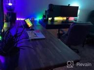 img 1 attached to 32.8Ft Govee RGBIC Smart LED Strip Lights With APP Control For Bedroom, Music Sync, And DIY Colors On One Line- Ideal For Gaming Room And Indoor Use review by Kaylon Mackey