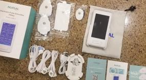 img 7 attached to NURSAL Touchscreen TENS EMS Unit With Dual Channels And 16 Pads For Pain Relief Therapy - 24 Modes, Back Clip, Easy Operation Ideal For Elderly